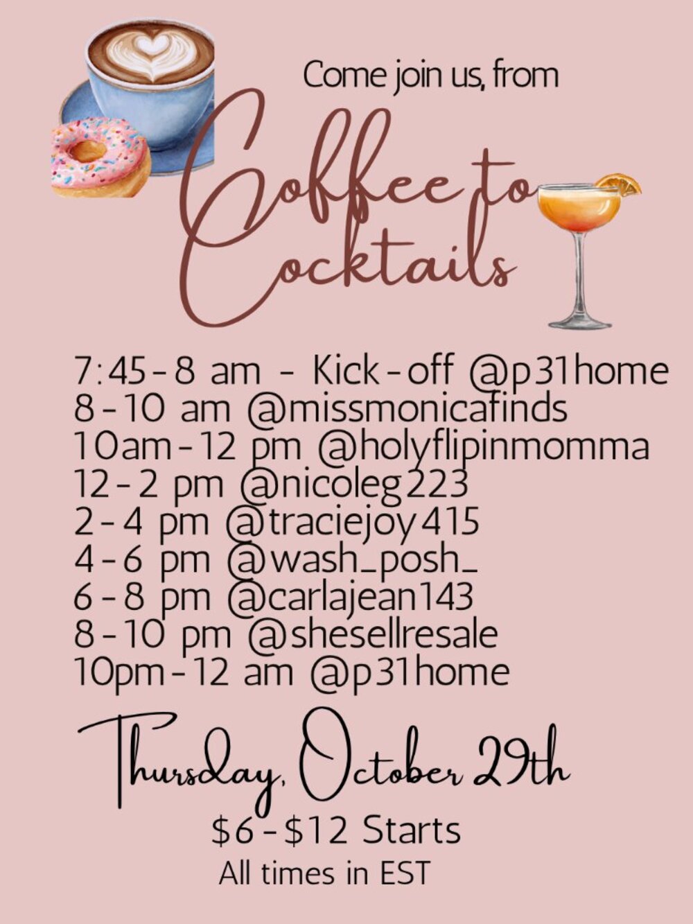 Live 9/10 From Coffee to Cocktails Raid Train - Picture 4 of 4